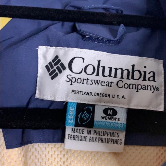 Columbia Yellow Core Interchangeable Parka jacket men’s medium outterwear - Picture 4 of 9